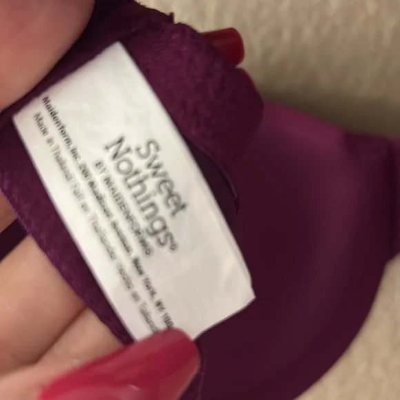 Sweet nothings by: MaidenForm purple Bra - Picture 7 of 8